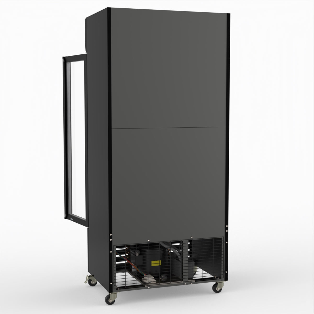 Thermaster Double Glass Door Colourbond Upright Drink Fridge LG-580BP