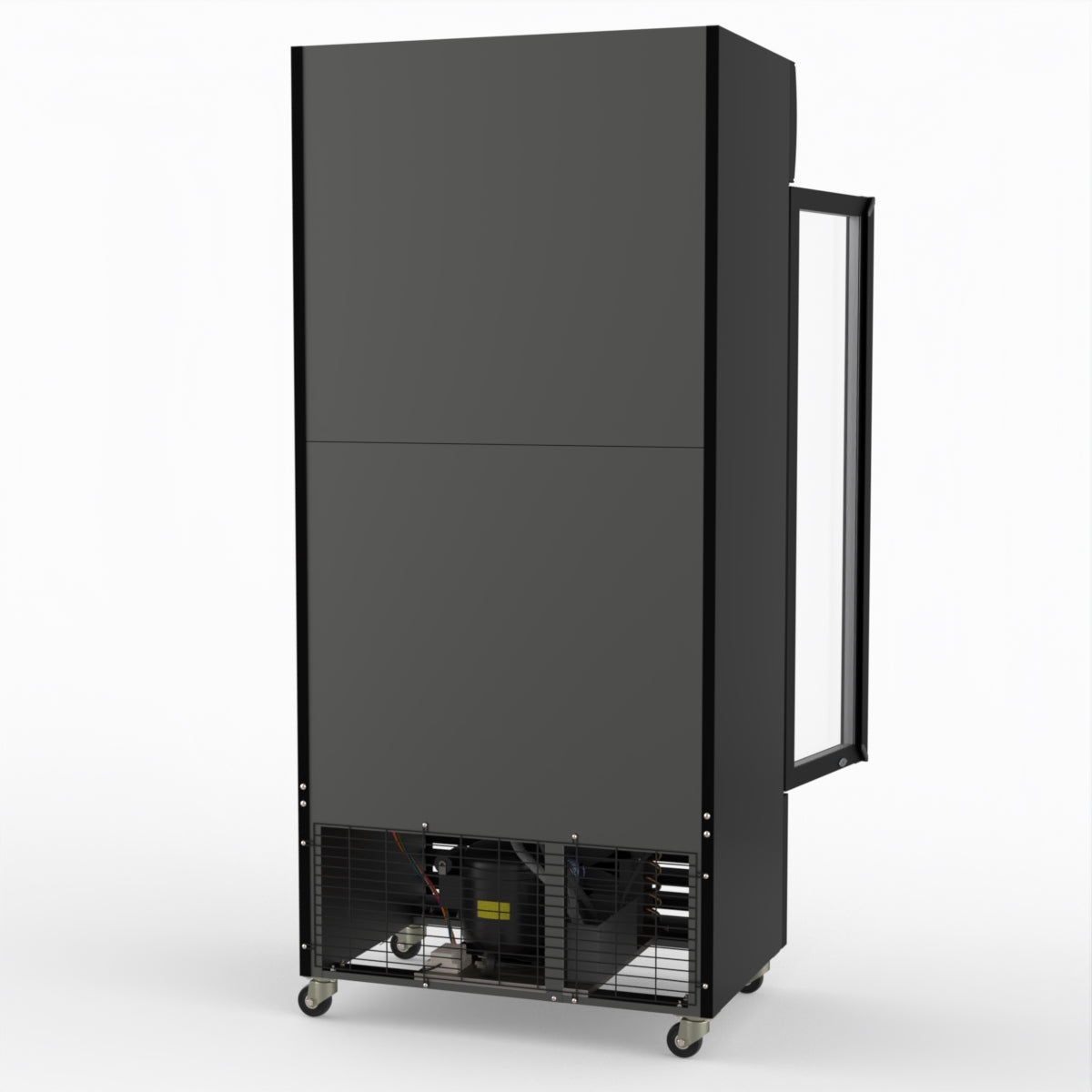 Thermaster Double Glass Door Colourbond Upright Drink Fridge LG-580BP