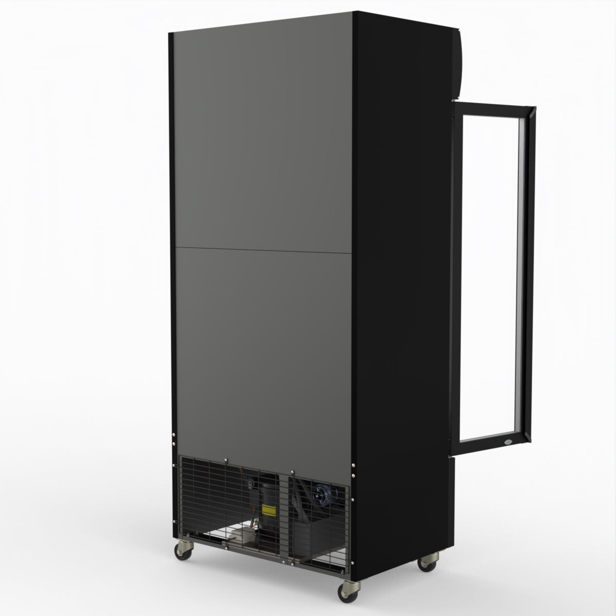 Thermaster Double Glass Door Colourbond Upright Drink Fridge LG-580BP