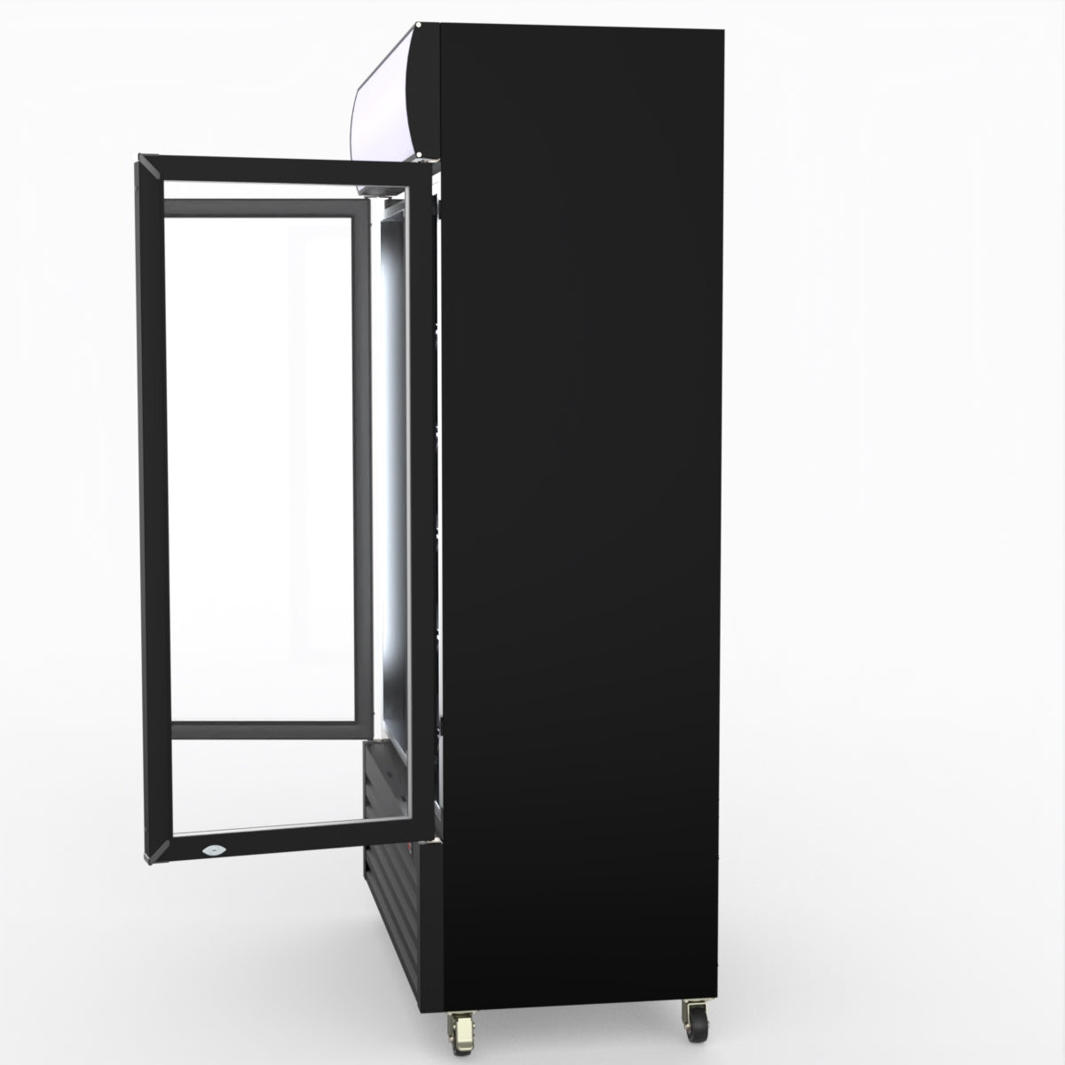 Thermaster Two Glass Door Colourbond Upright Drink Fridge LG-730BP