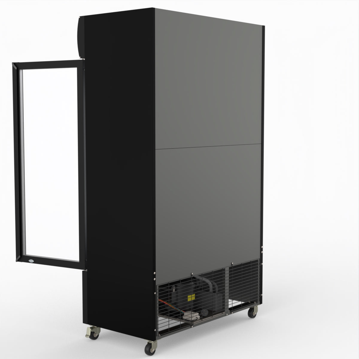 Thermaster Two Glass Door Colourbond Upright Drink Fridge LG-730BP