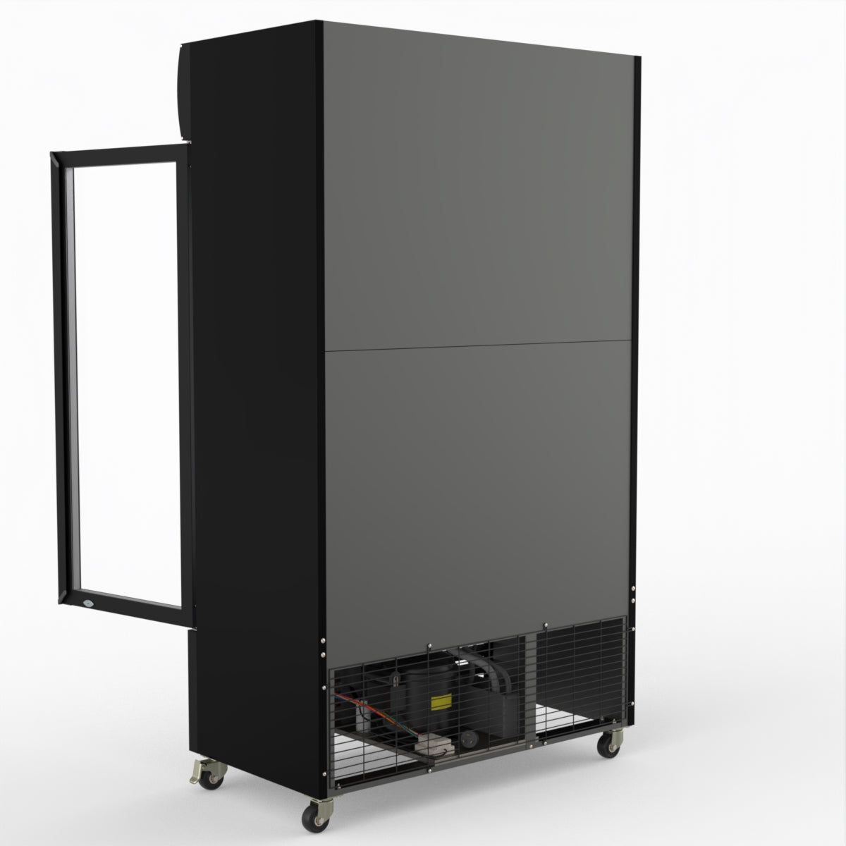 Thermaster Two Glass Door Colourbond Upright Drink Fridge LG-730BP