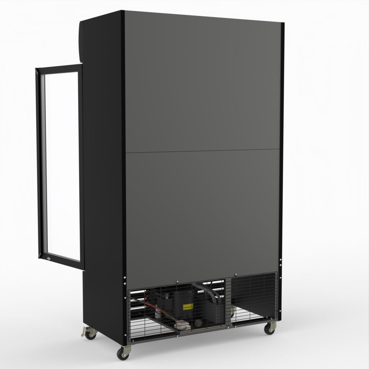 Thermaster Two Glass Door Colourbond Upright Drink Fridge LG-730BP