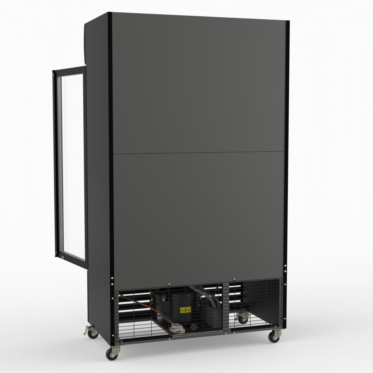 Thermaster Two Glass Door Colourbond Upright Drink Fridge LG-730BP