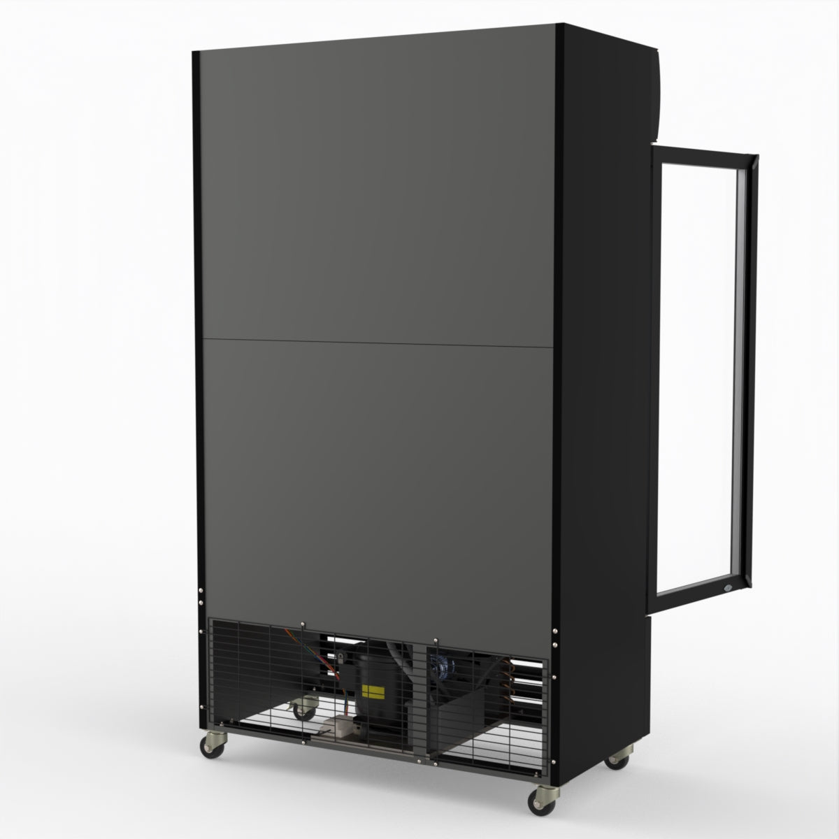 Thermaster Two Glass Door Colourbond Upright Drink Fridge LG-730BP