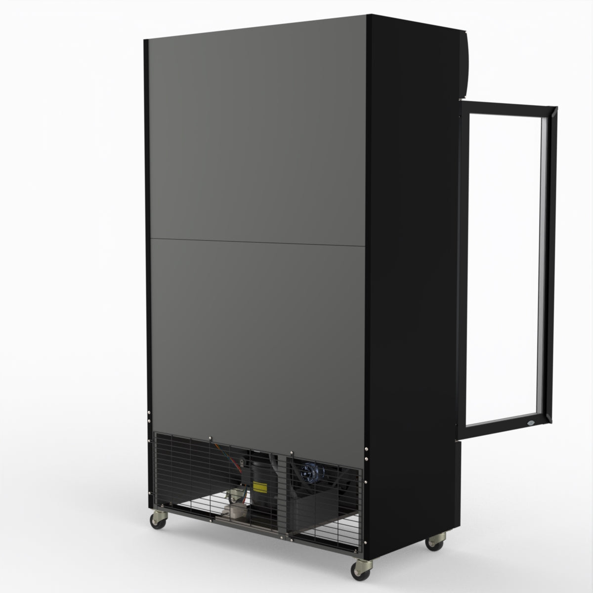 Thermaster Two Glass Door Colourbond Upright Drink Fridge LG-730BP