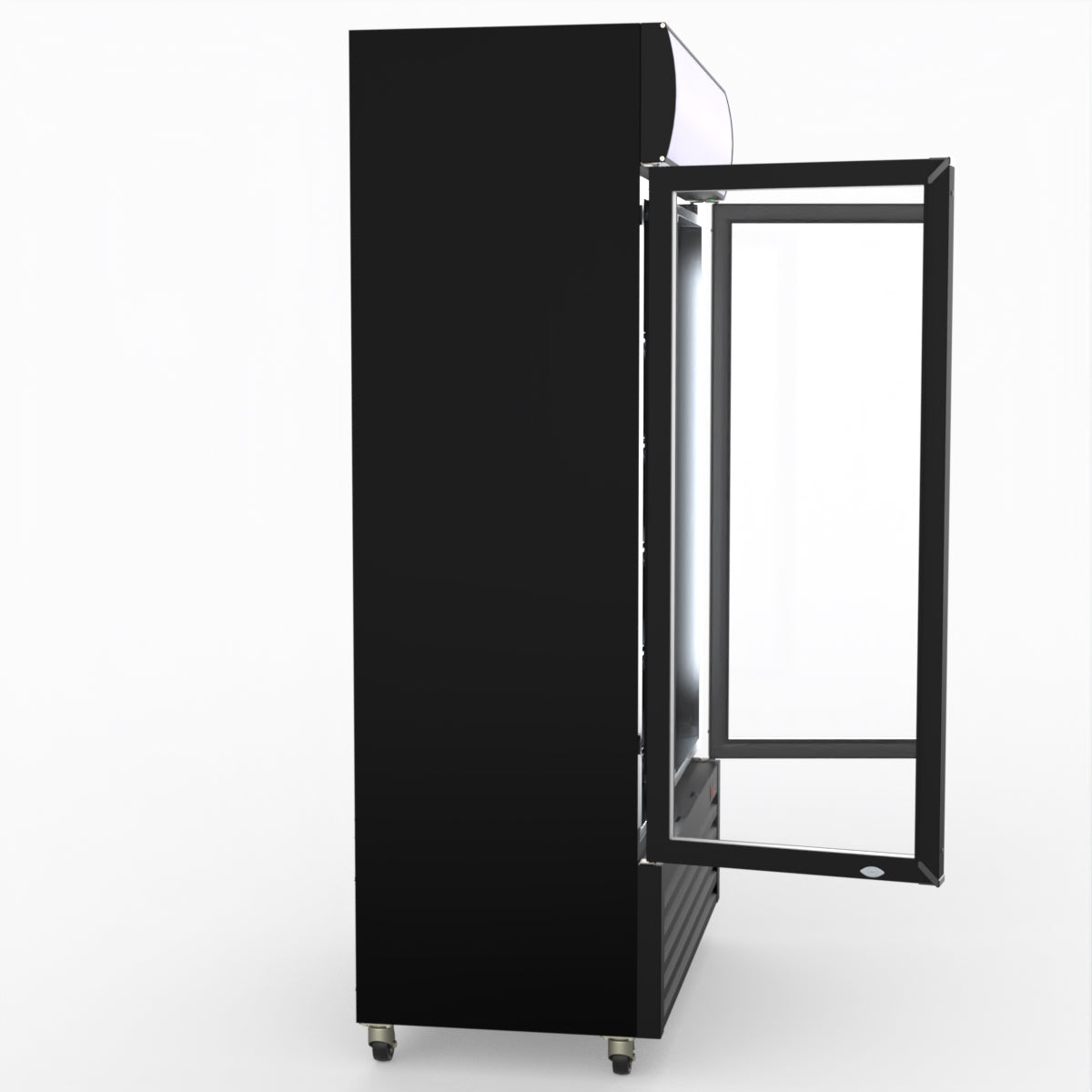 Thermaster Two Glass Door Colourbond Upright Drink Fridge LG-730BP