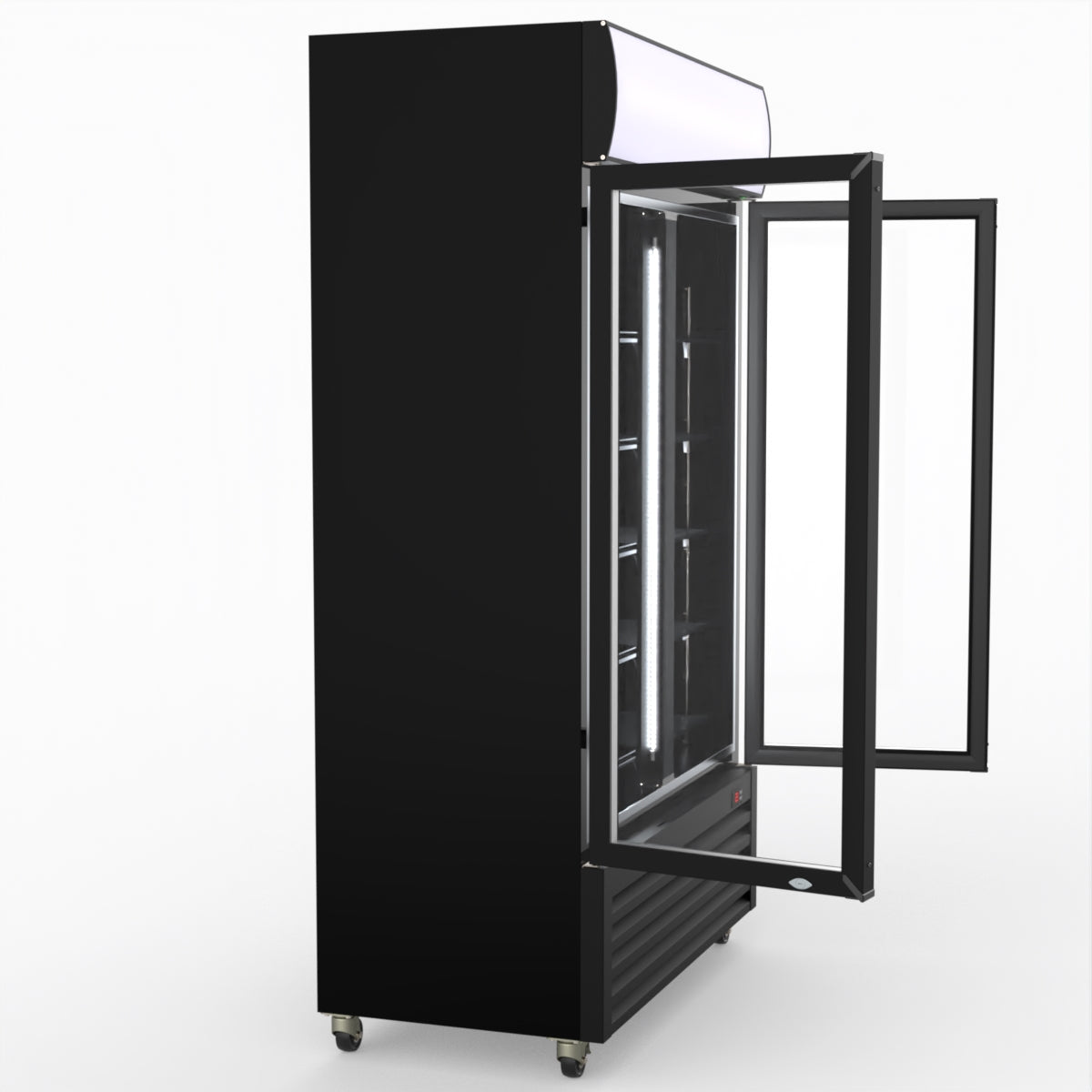 Thermaster Two Glass Door Colourbond Upright Drink Fridge LG-730BP