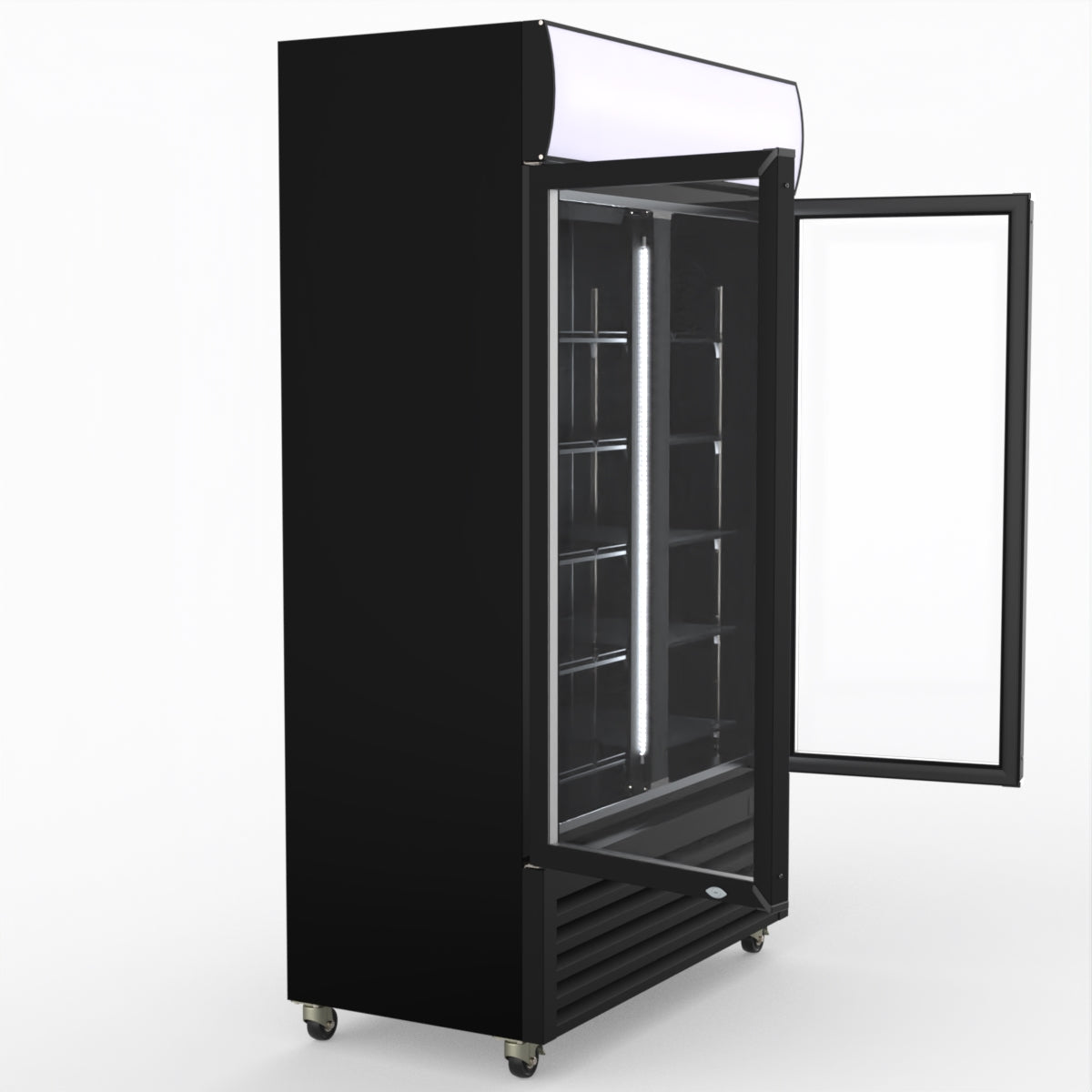 Thermaster Two Glass Door Colourbond Upright Drink Fridge LG-730BP
