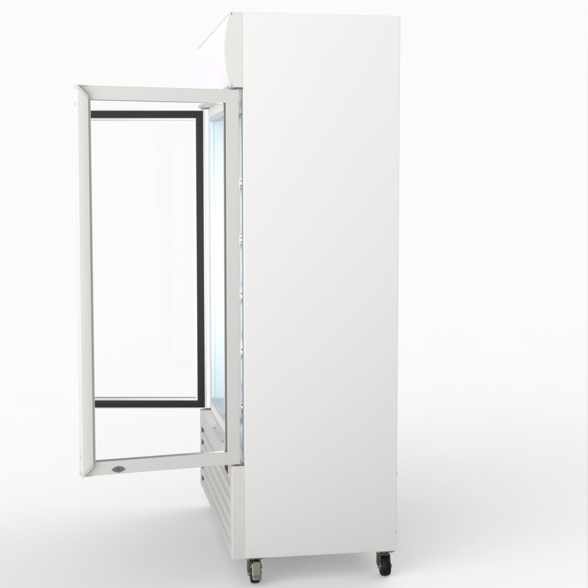 CLEARANCE - Thermaster 730L Two Glass Door Colourbond Upright Drink Fridge LG-730P