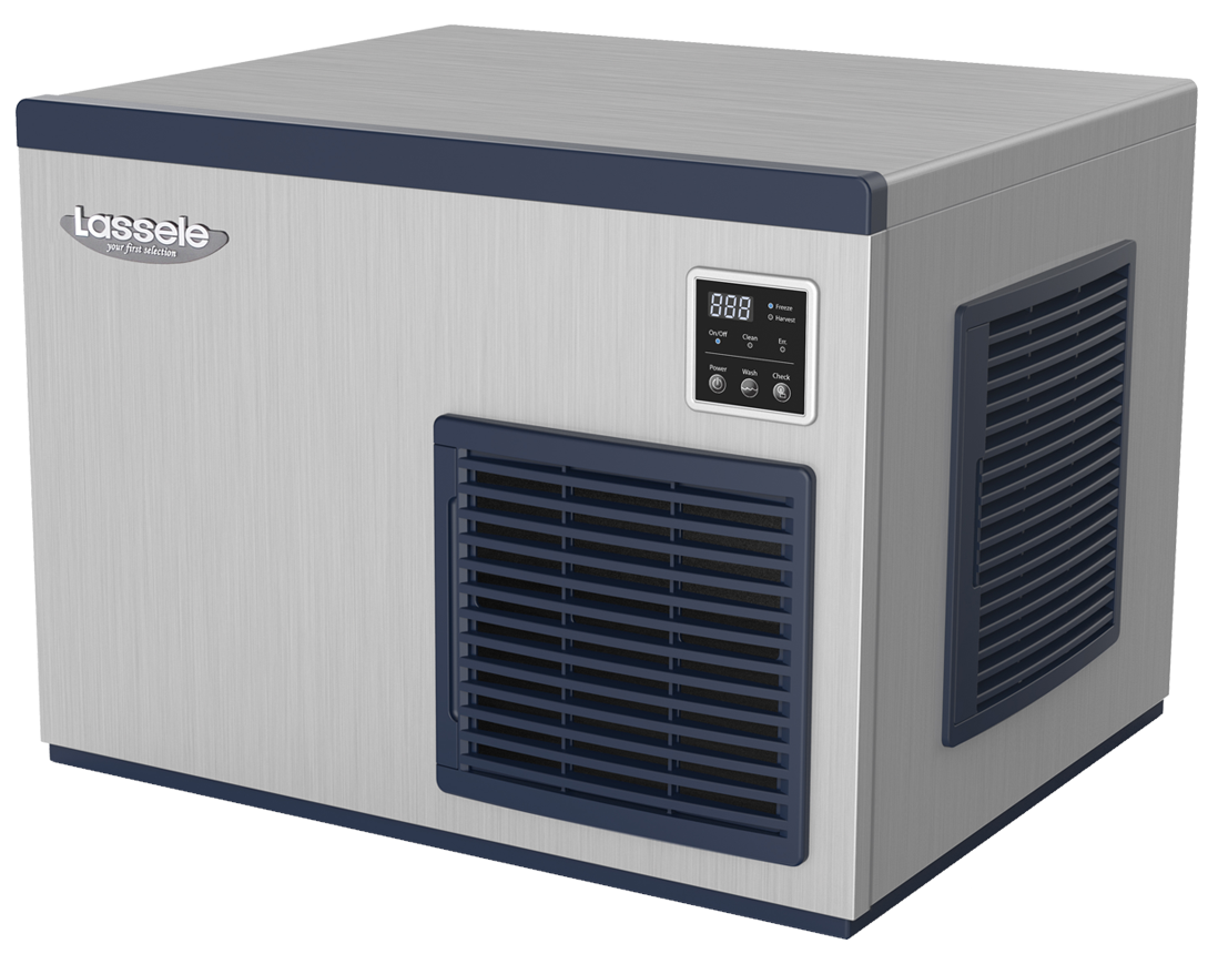 Lassele Self-Contained Crescent Ice Maker - 54-126kg/24hr