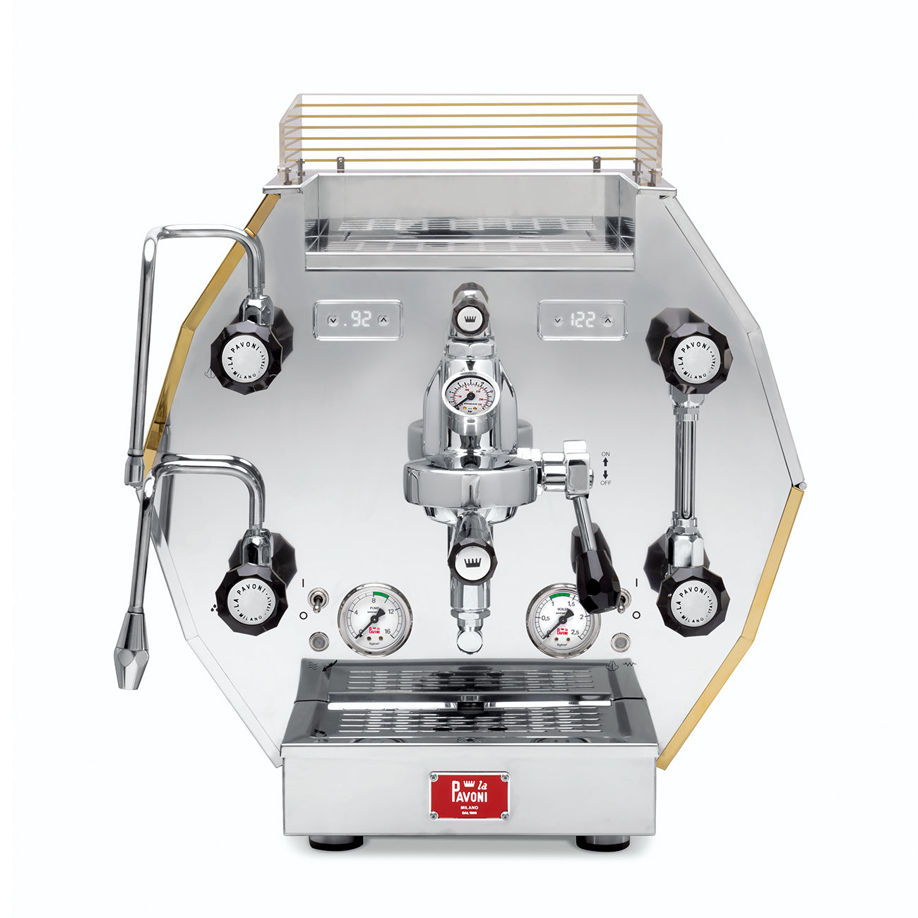 La Pavoni Diamantina Specialty Dual Boiler Espresso Machine