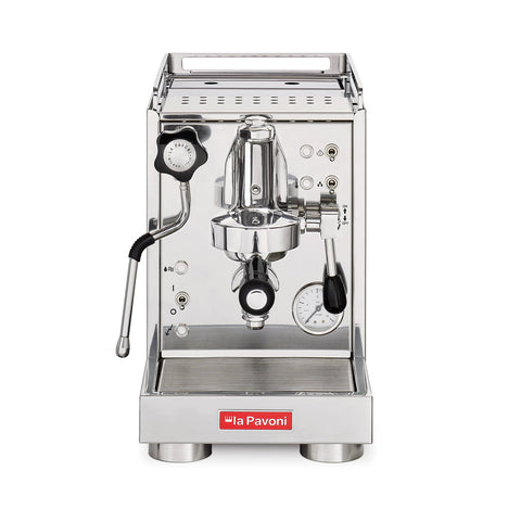 La Pavoni Mini Cellini Single Boiler Espresso Machine - Stainless Steel