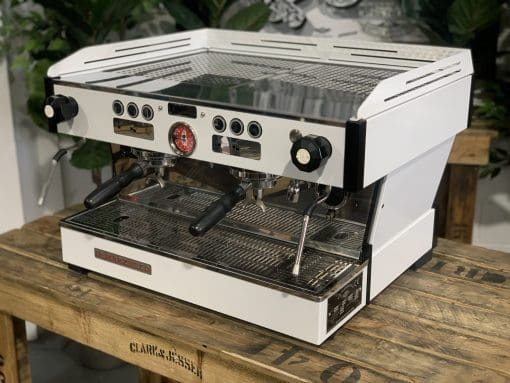 La Marzocco Linea PB White - 2 Group Commercial Espresso Machine - Stainless
