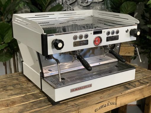 La Marzocco Linea PB White - 2 Group Commercial Espresso Machine - Stainless