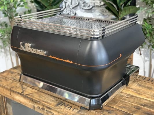 La Marzocco FB80 2 Group Black w. Orange