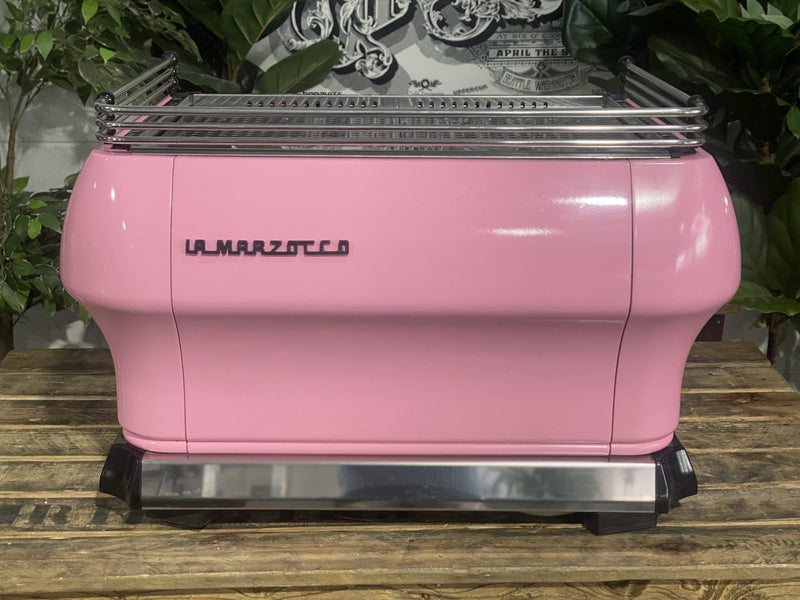 La Marzocco FB80 2 Group Pink & Timber