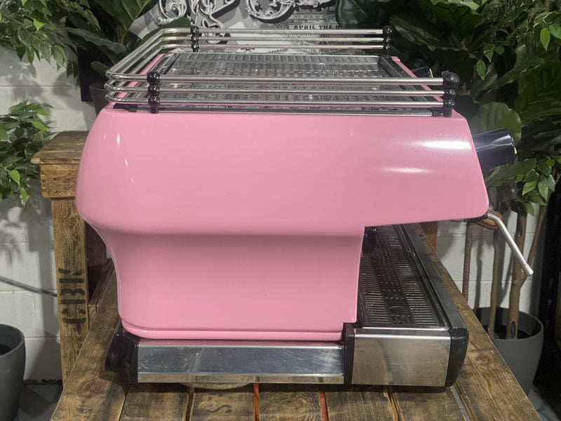 La Marzocco FB80 2 Group Pink & Timber