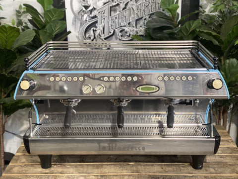 La Marzocco FB80 Baby - 3 Group Commercial Espresso Machine - Blue