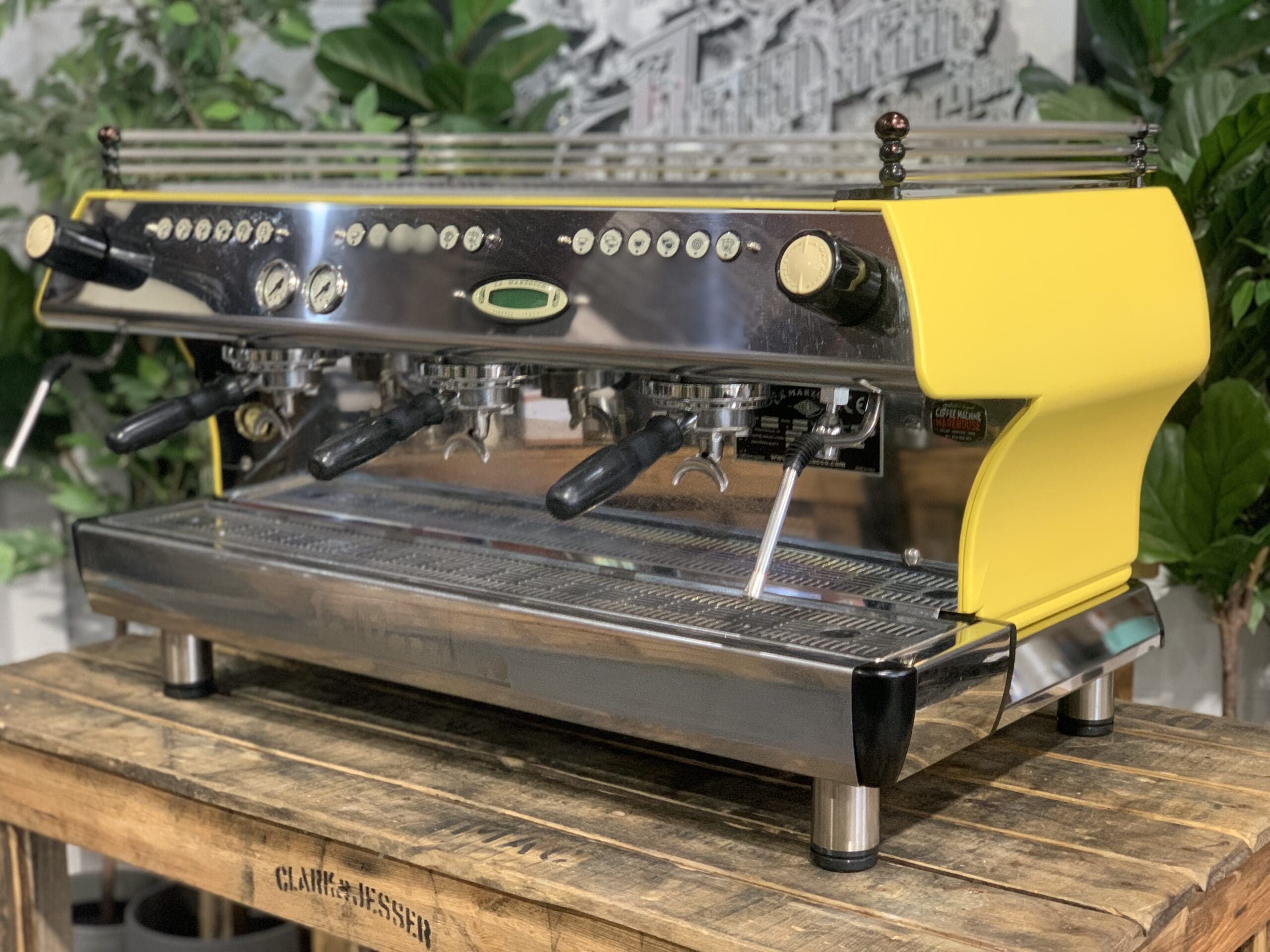 La Marzocco FB80 - 3 Group Commercial Espresso Machine - Yellow