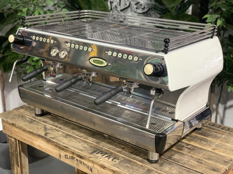 La Marzocco FB80 3 Group Pearl White