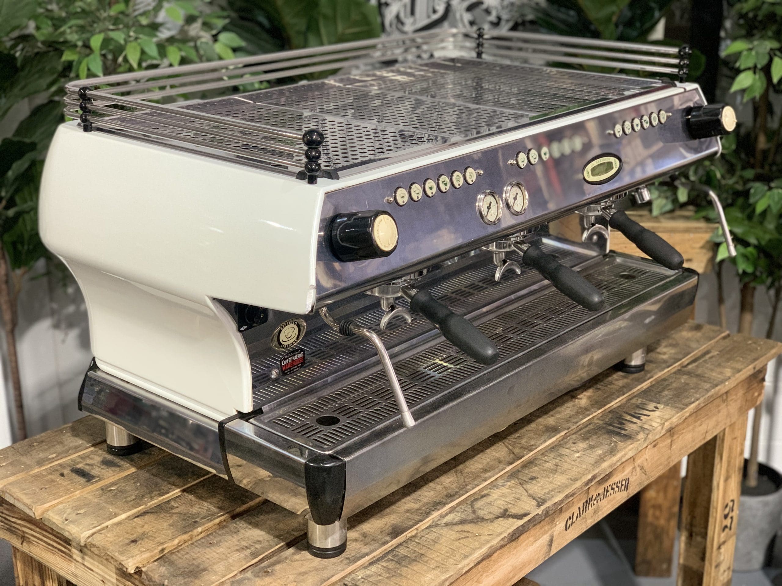 La Marzocco FB80 - 3 Group Commercial Espresso Machine - White