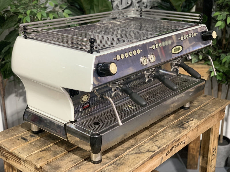 La Marzocco FB80 3 Group Pearl White