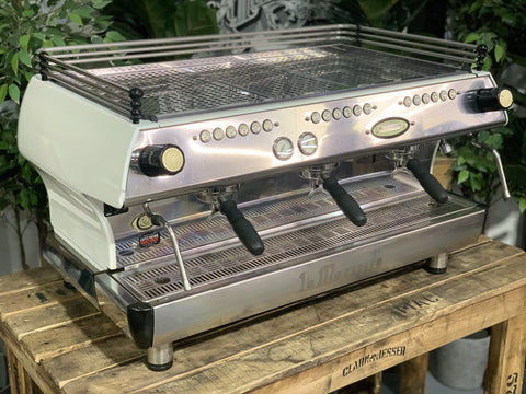 La Marzocco FB80 3 Group Pearl White