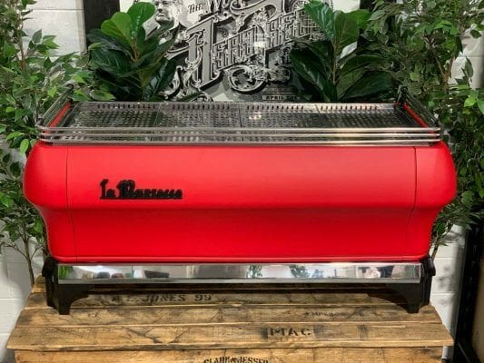 La Marzocco FB80 4 Group Matte Red