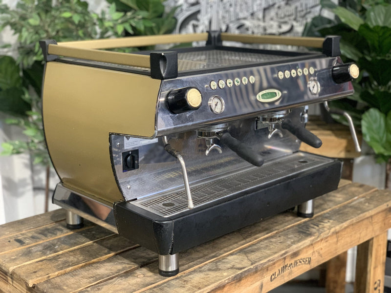 La Marzocco GB5 2 Group Black & Gold