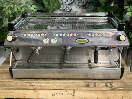 La Marzocco GB5 Dusty - 3 Group Commercial Espresso Machine - Blue