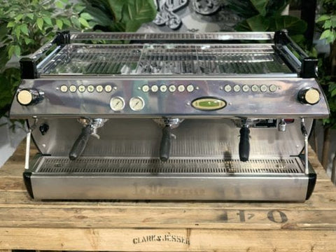 La Marzocco GB5 Dusty - 3 Group Commercial Espresso Machine - Blue