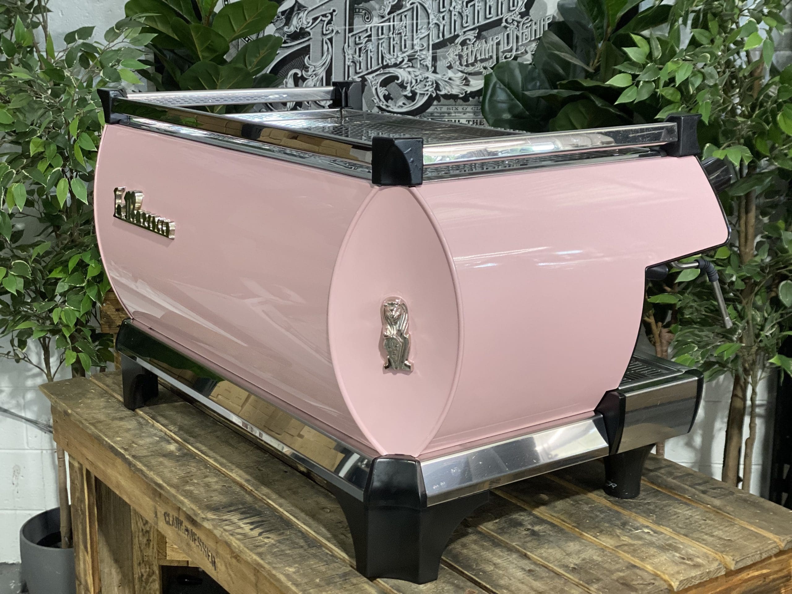 La Marzocco GB5 - 3 Group Commercial Espresso Machine - Pink