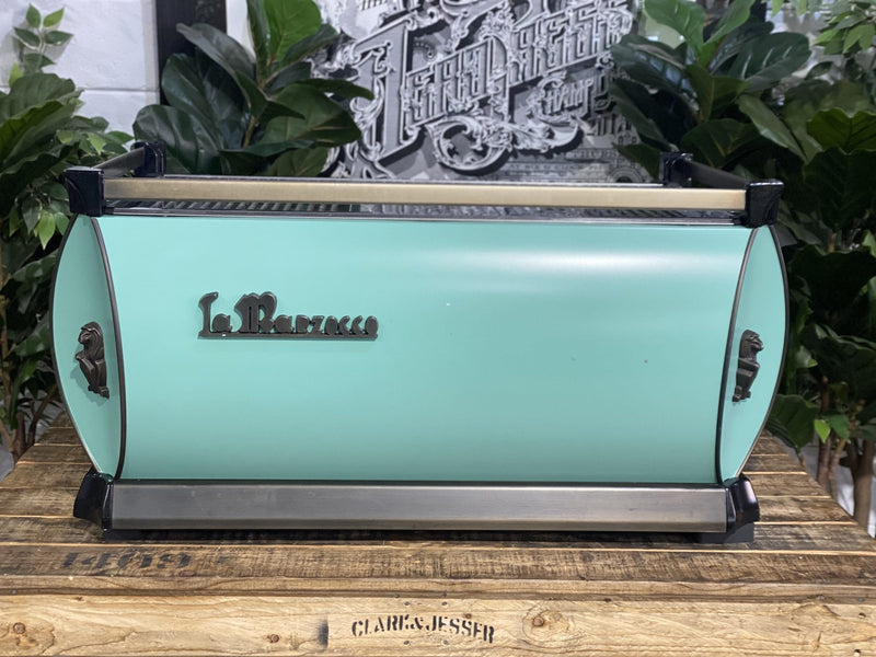 La Marzocco GB5 3 Group Duck Egg Blue Espresso Coffee Machine