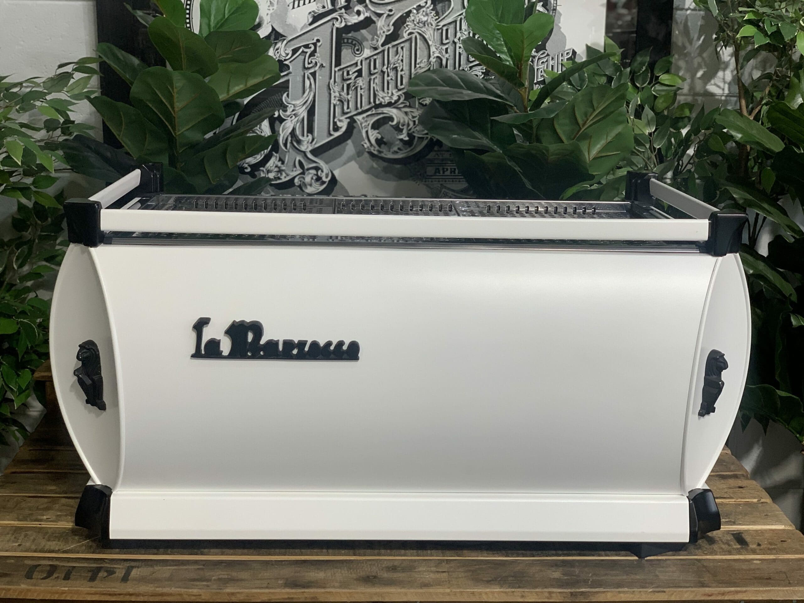 La Marzocco GB5 White - 3 Group Commercial Espresso Machine - Black
