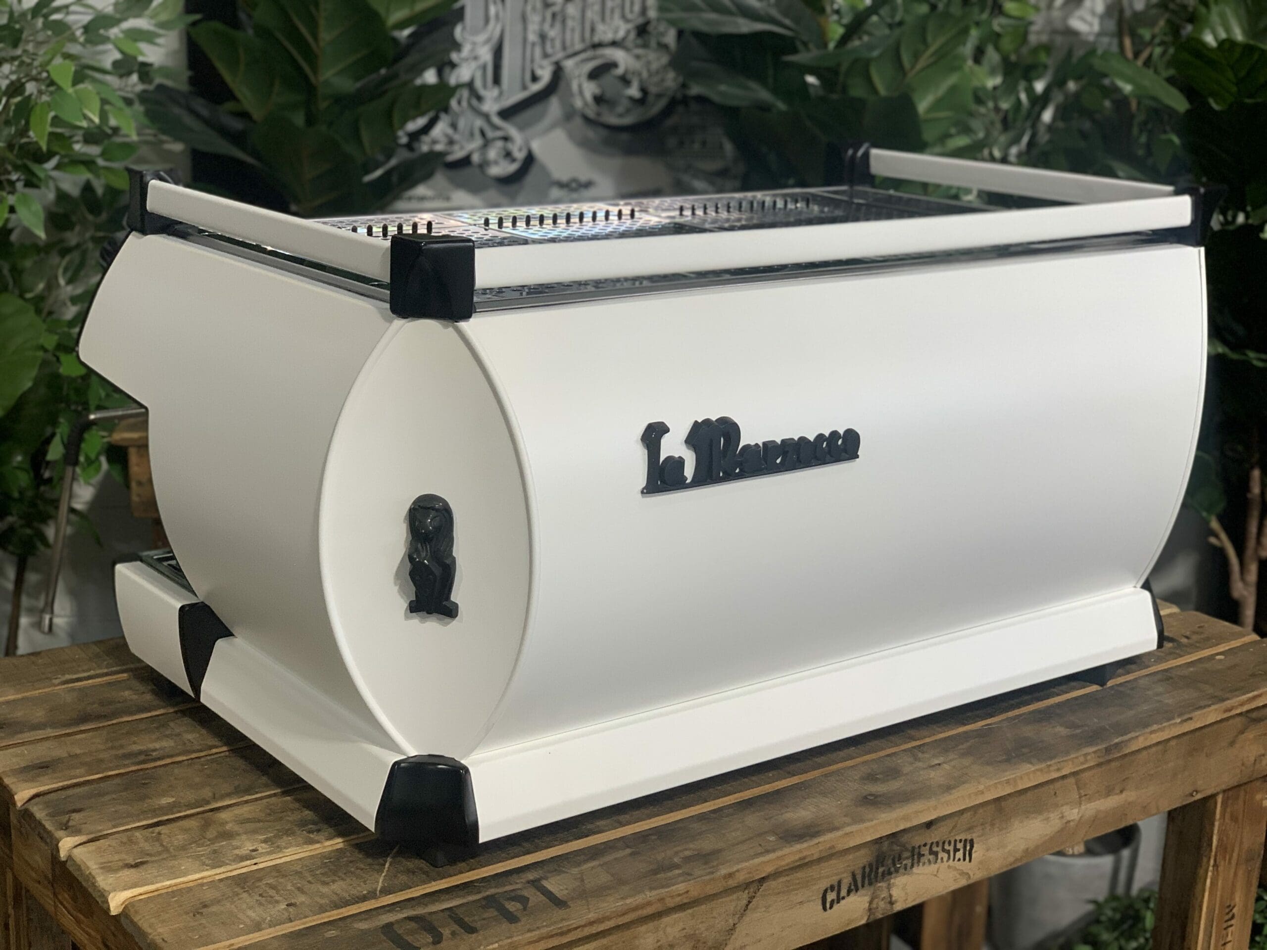 La Marzocco GB5 White - 3 Group Commercial Espresso Machine - Black