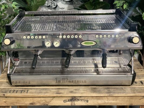La Marzocco GB5 Matte - 3 Group Commercial Espresso Machine - Black