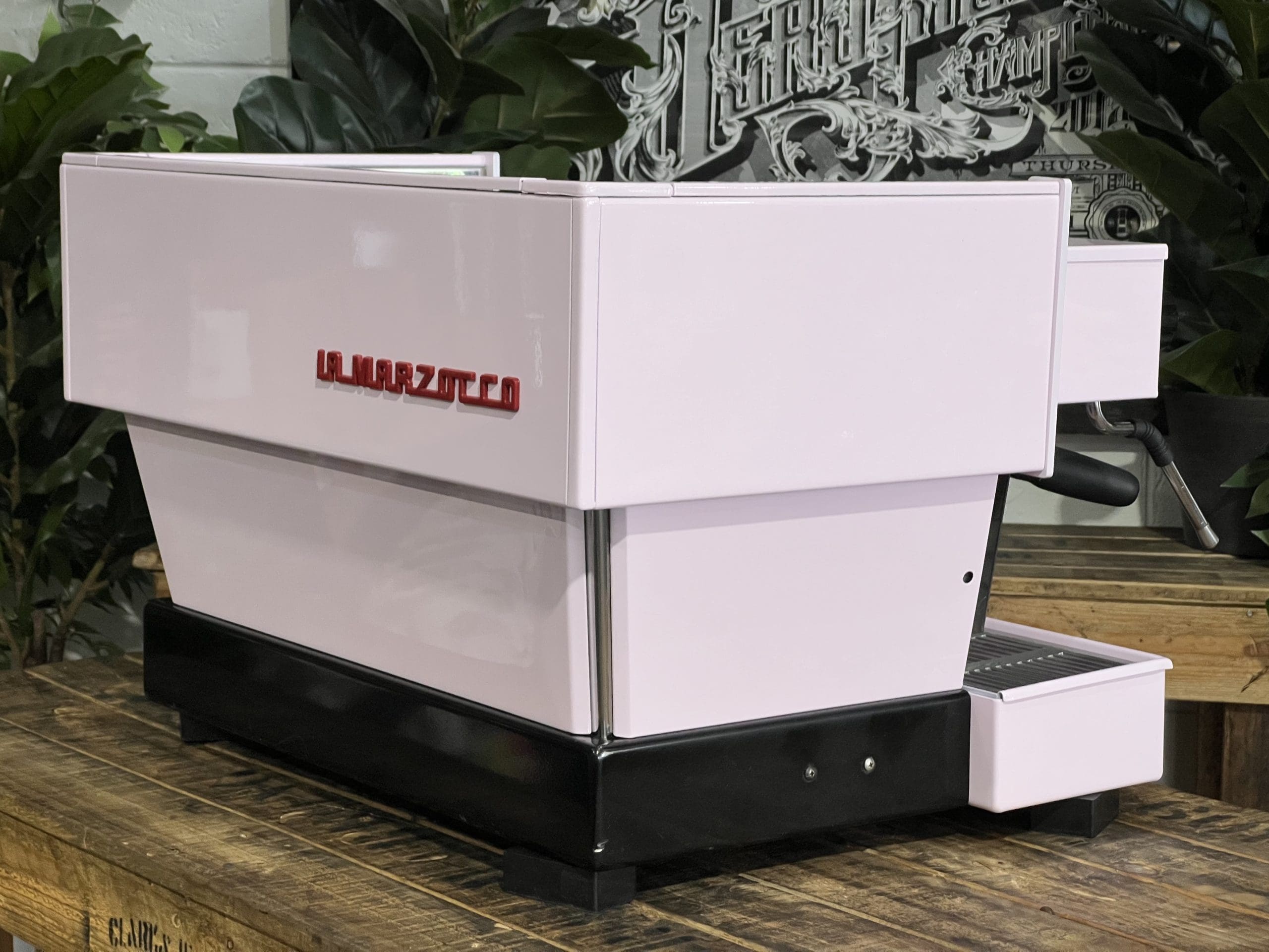 La Marzocco Linea Classic Feather Boa - 2 Group Commercial Espresso Machine - Pink
