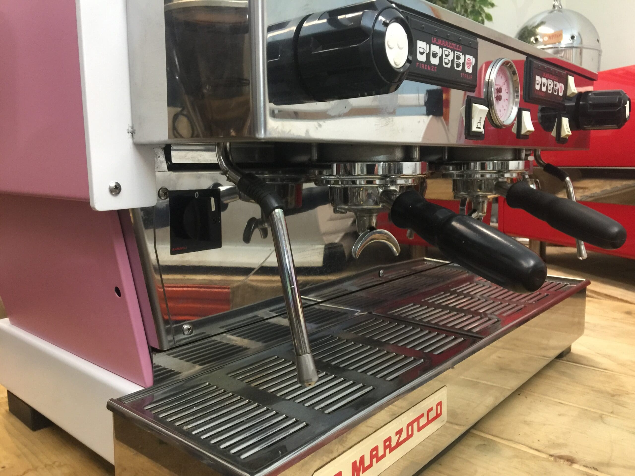 La Marzocco Linea Classic Gin - 2 Group Commercial Espresso Machine - Pink