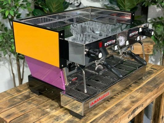 La Marzocco Linea 2 Group Orange & Purple