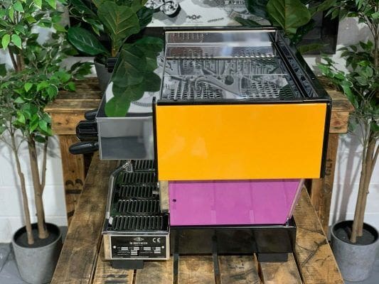 La Marzocco Linea 2 Group Orange & Purple