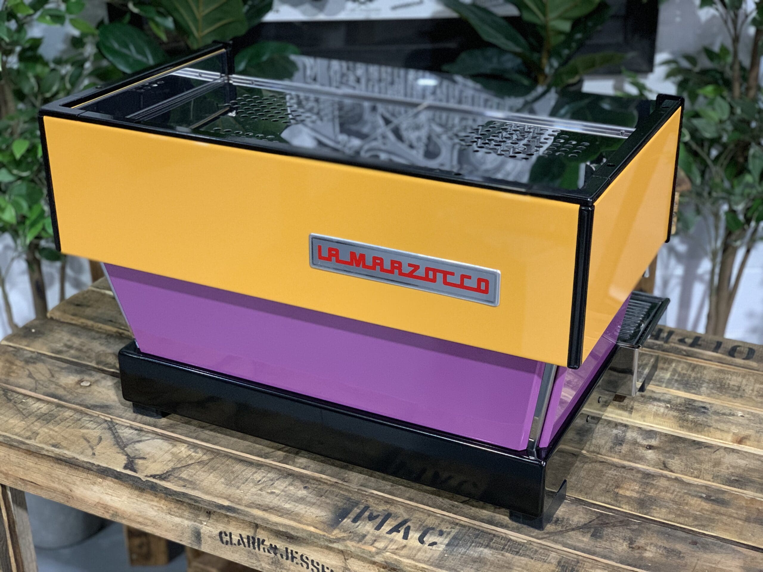 La Marzocco Linea Classic 2 Group Purple & Orange