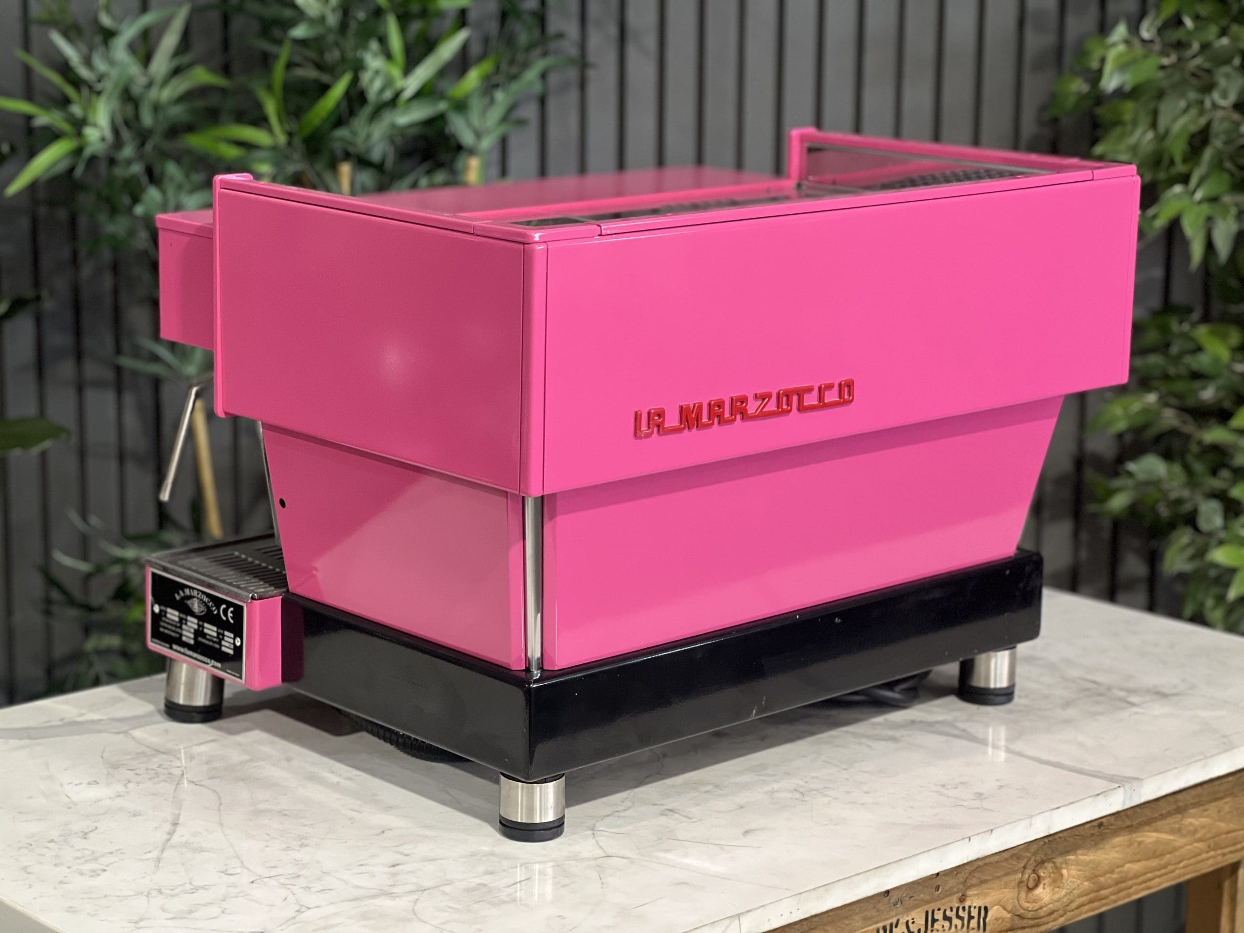 La Marzocco Linea Classic High Cup Deep - 2 Group Commercial Espresso Machine - Pink