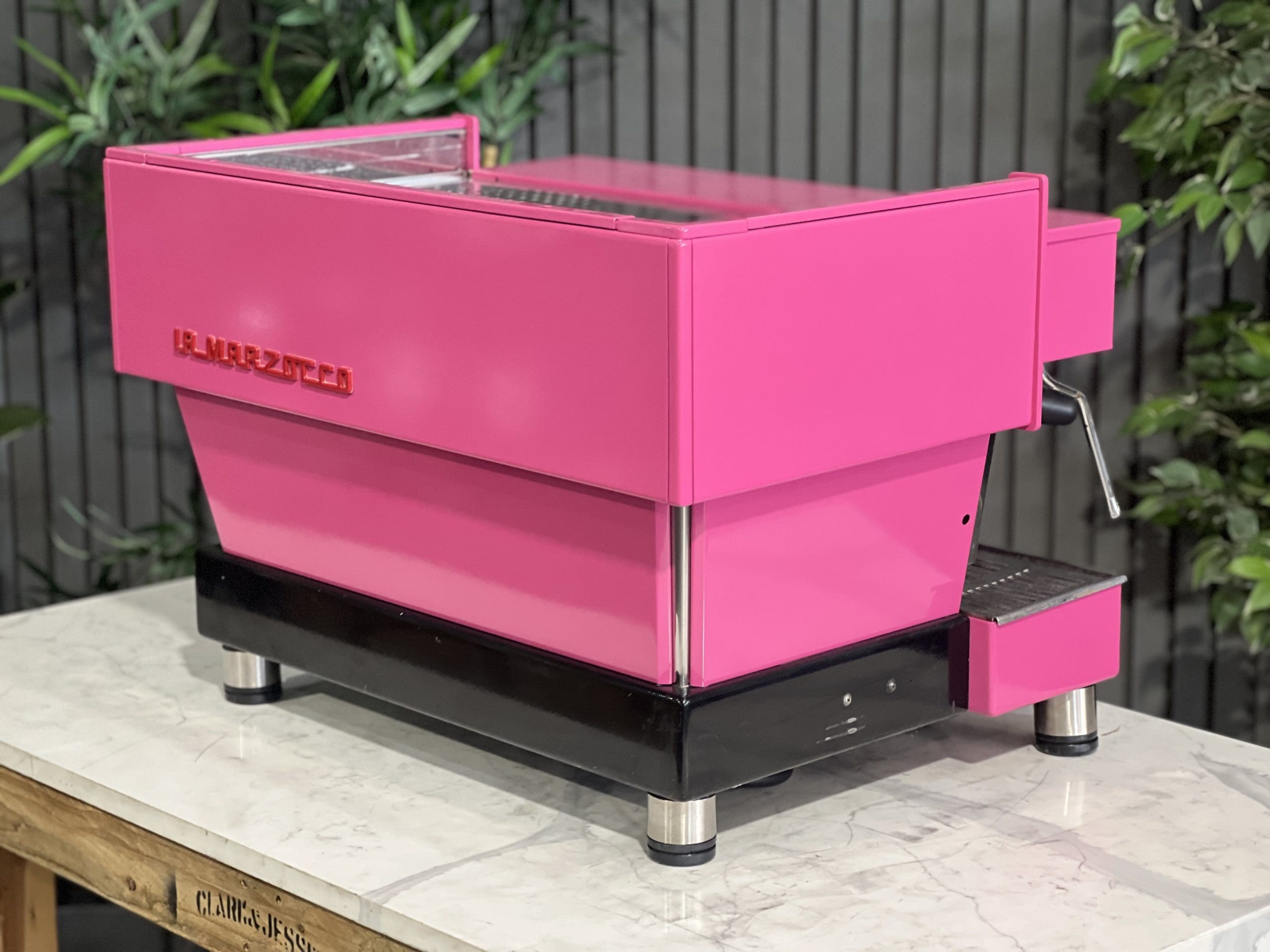 La Marzocco Linea Classic High Cup Deep - 2 Group Commercial Espresso Machine - Pink