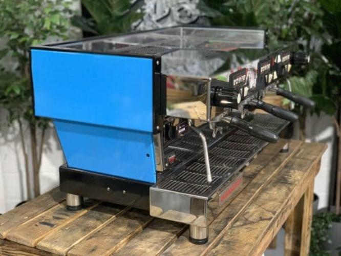 La Marzocco Linea 3 Group Stainless Steel Bright Blue