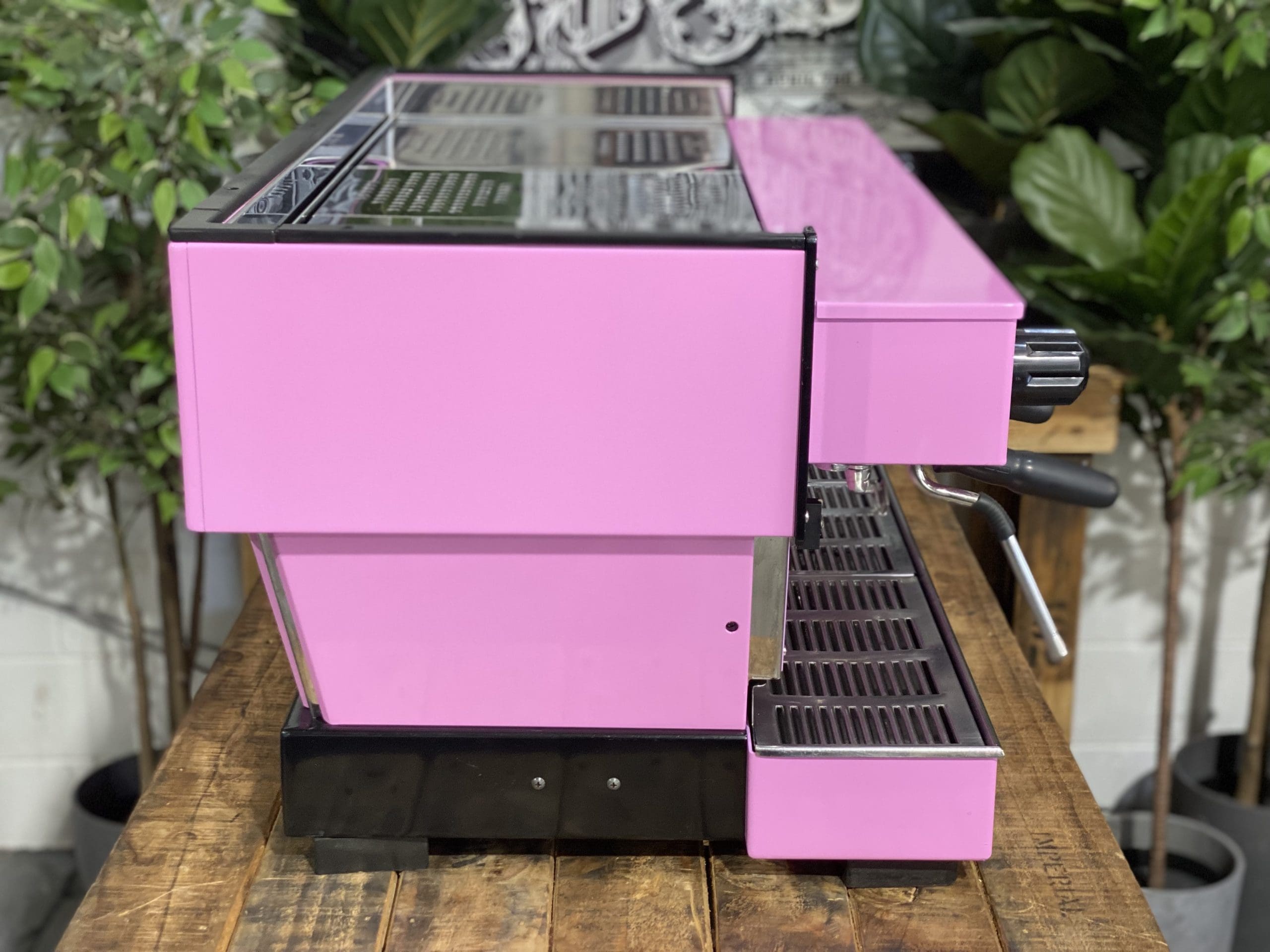 La Marzocco Linea Classic Contemporary - 3 Group Commercial Espresso Machine - Pink