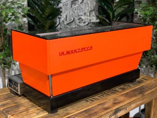 La Marzocco Linea - 3 Group Commercial Espresso Machine - Orange