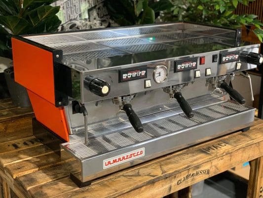 La Marzocco Linea - 3 Group Commercial Espresso Machine - Orange