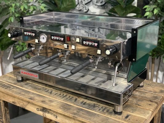 La Marzocco Linea Dark - 3 Group Commercial Espresso Machine - Green
