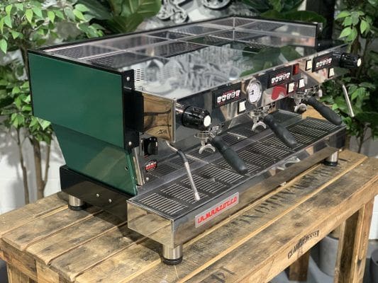 La Marzocco Linea Dark - 3 Group Commercial Espresso Machine - Green
